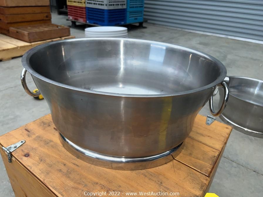 West Auctions Auction Excess Inventory From Catering Company ITEM