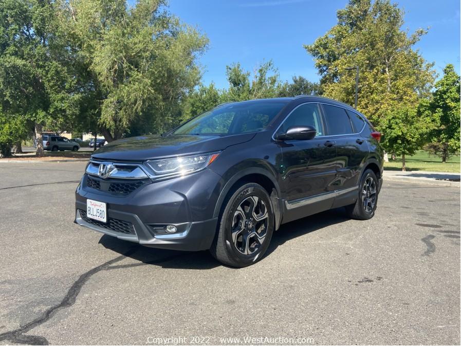 Online Bankruptcy Auction of 2019 Honda CR-V Touring AWD