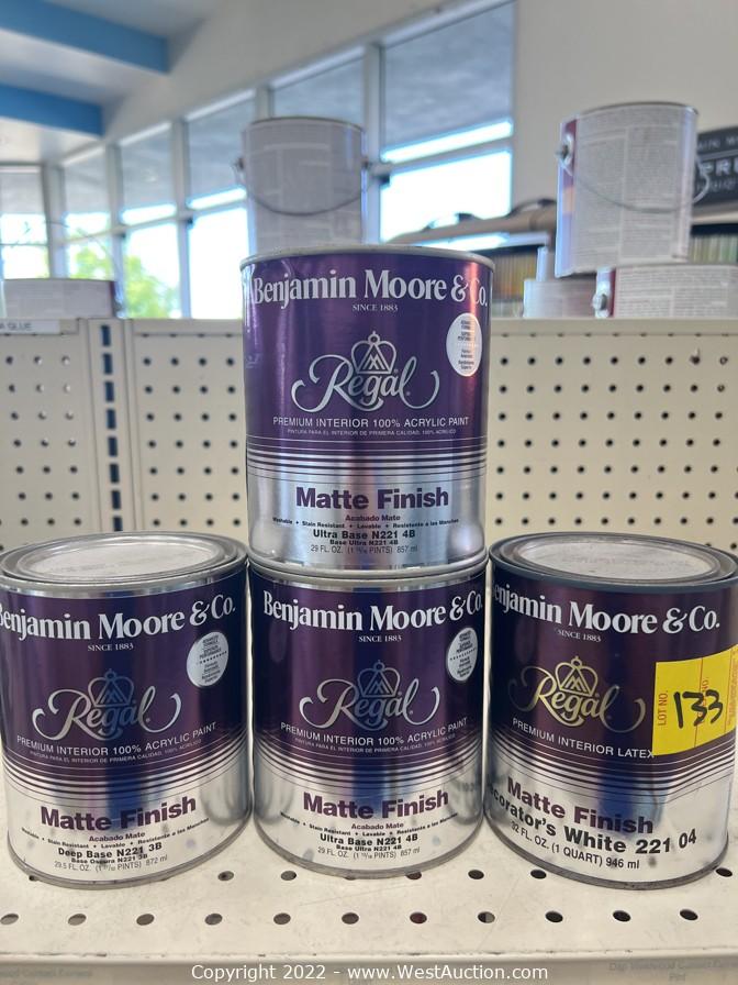 West Auctions Auction Complete Liquidation of Hawley's Paint Store