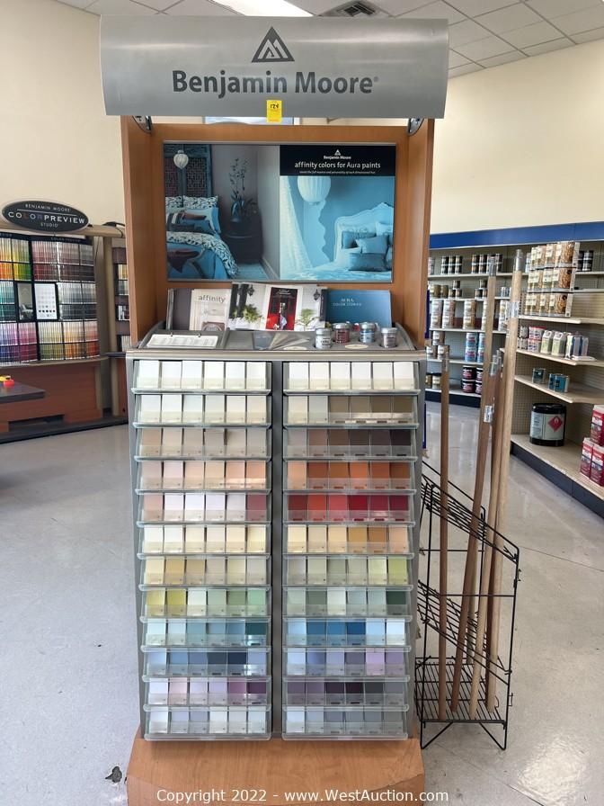 West Auctions Auction Complete Liquidation of Hawley's Paint Store