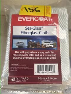 (1 Count) Evercoat Sea-Glass Fiberglass Cloth