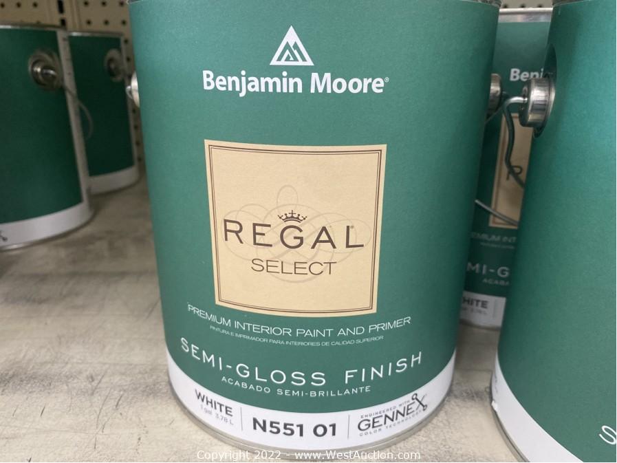 West Auctions Auction Complete Liquidation of Hawley's Paint Store