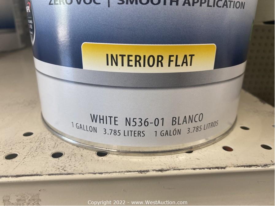 West Auctions Auction Complete Liquidation of Hawley's Paint Store