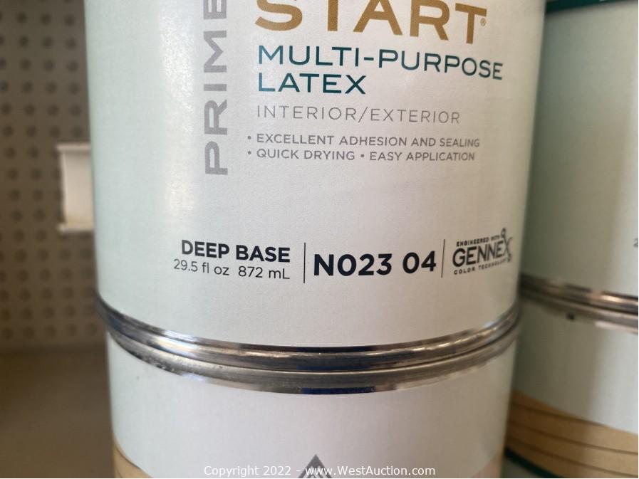 West Auctions Auction Complete Liquidation of Hawley's Paint Store