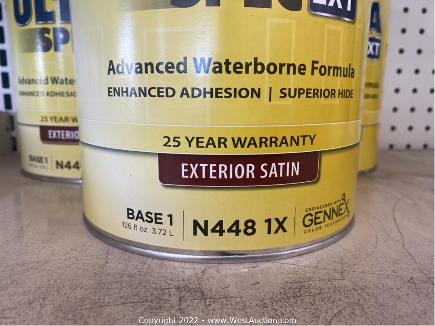 West Auctions Auction Complete Liquidation of Hawley's Paint Store