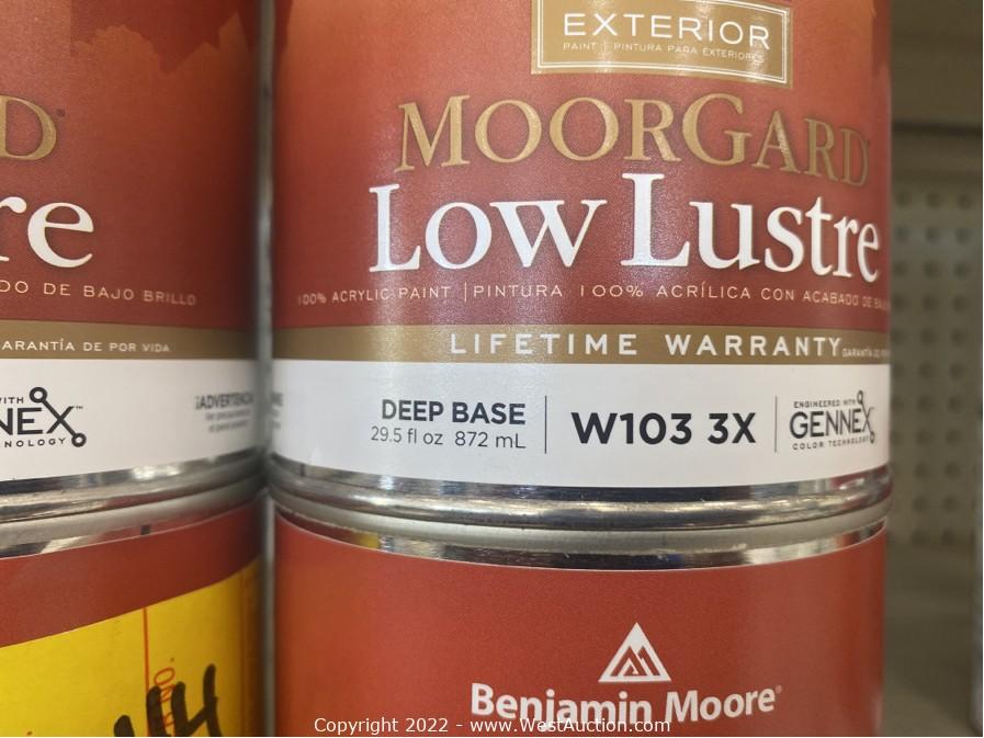 West Auctions Auction Complete Liquidation of Hawley's Paint Store