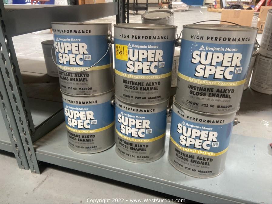 West Auctions Auction Complete Liquidation of Hawley's Paint Store