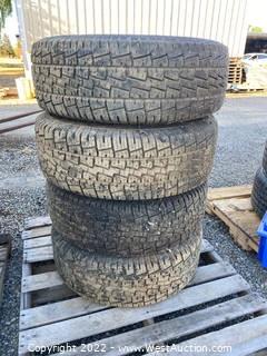 (4) 1988 Ford Bronco Tires
