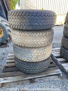 (4) Jeep Tires 