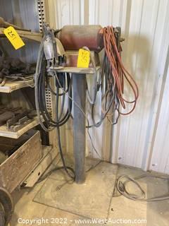 Bench Grinder/Buffer On Stand 