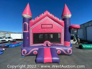 Pink Castle 15'x15' Jump House