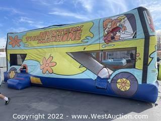Licensed Scooby Doo Mystery Machine Combo Bounce House