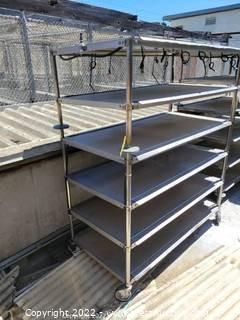 Stainless Rolling Shelving