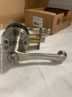 (18) Copper Creek BL2230SS Braxton Privacy Levers in Satin Stainless Finish