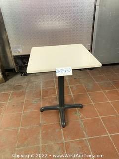 Square Dining Commercial Table 