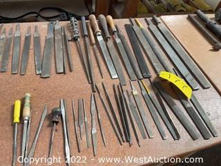 Assorted Wood Files, Metal Files and More 