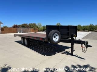30' Flat Bed Trailer 