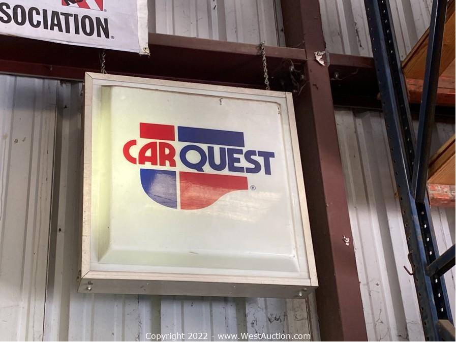 West Auctions Auction Forklift, Car Lifts and Equipment from