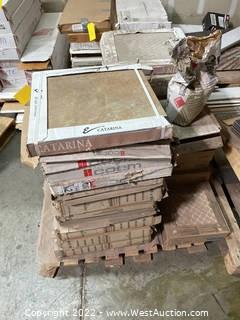 Pallet Of Assorted 20”-40” Tiles