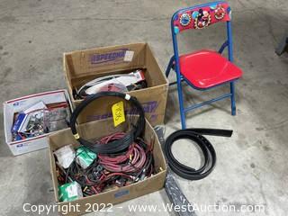 Bulk Lot: Assorted Electrical Wiring and More