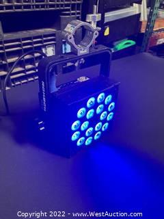 Blizzard Lighting Rokbox EXA RGBAW+UV 18x15 Watt LED Wash Par