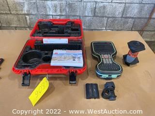 Leica Geosystems CS20 CDMA Disto Field Controller With 360 Degree Robotic Prism, Protective Travel Case, And More
