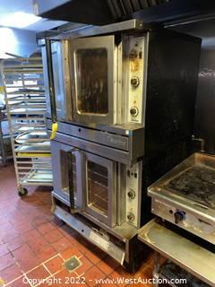SunFire Double Full Size Gas Convection Oven