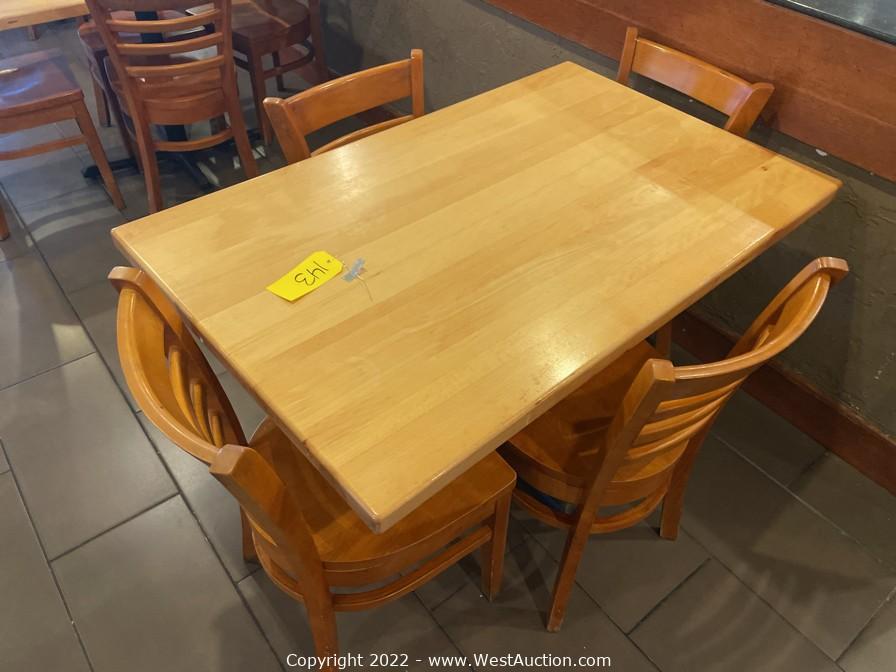 West Auctions Auction (2) Complete Liquidation of Restaurant