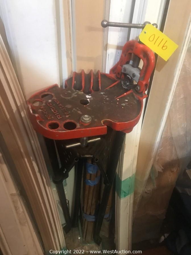West Auctions Auction Online Auction of Tools and Equipment from