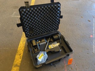 Draeger Safety Bump Station X-am Series Multigas Monitors with Carrying Case and Attachments