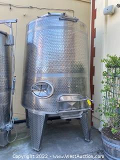 Stainless Steel Fixed Capacity Red Wine Tank - 4000L