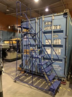 Louisville Steel Warehouse Ladder