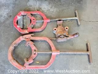 Pipe Cutters and Vise