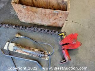 Wheeler Rex 5590-18 Hydraulic Pipe Cutter