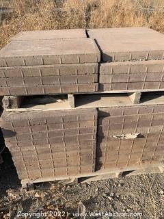 (3) Pallets of Metro Stone Mixed Colors/Sizes