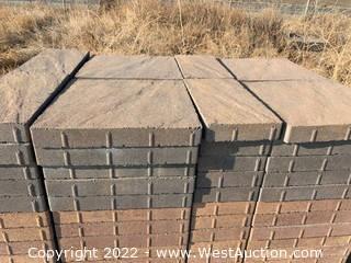 (3) Pallets of Metro Stone Mixed Colors/Sizes