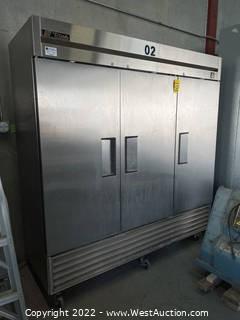 3-Door True Commercial Refrigerator TS-72