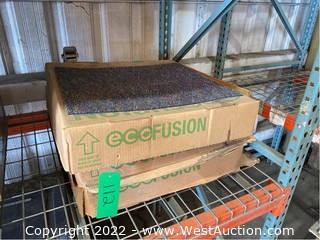 (3) Boxes of EcoFusion Aurora Carpet Tiles