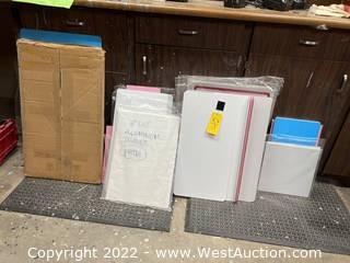 Assorted Aluminum Blank Signs and More 