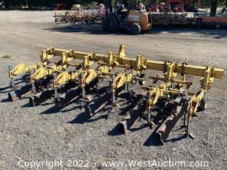 3 Row Alloway 2040 Adjustable Row Crop Cultivator With (6) Tunnels - 21'