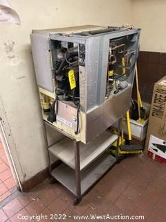Hoshizaki Ice Machine, Bin, and Cart (for parts)
