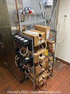 Syrup Rack and Contents