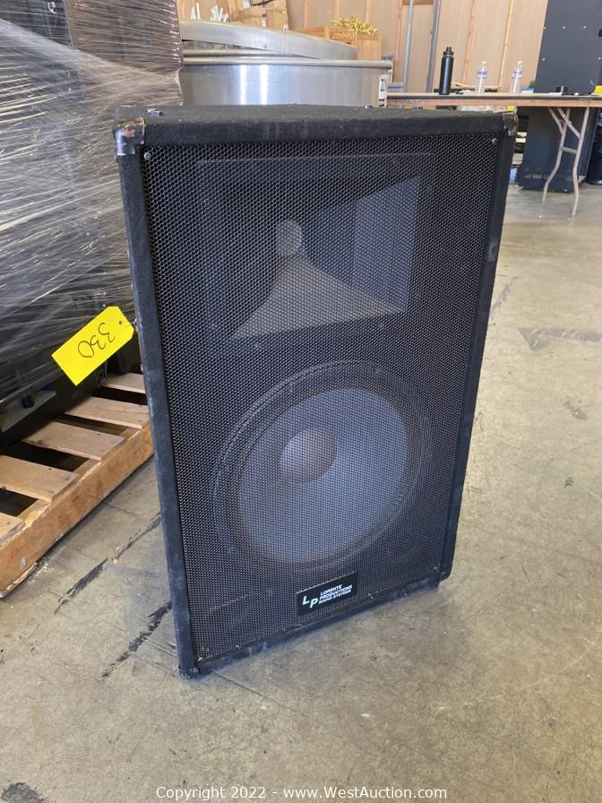 West Auctions Auction Online Surplus Auction of Audio Visual Contractors & Event Production