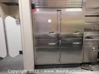 Traulsen 4-Door Stainless Steel Commercial Refrigerator 