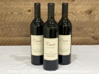 (3 Bottles) 2013 Cuvee Wine Cellars Alexander Valley Cabernet Sauvignon