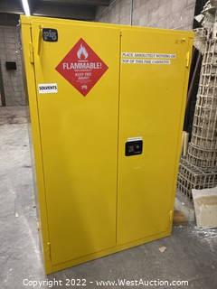 45 Gallon Flammable Liquid Storage Cabinet 