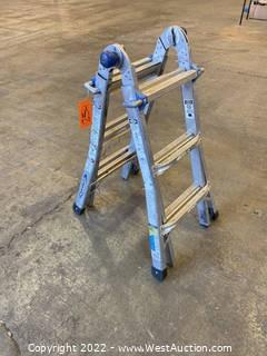 Werner 14’ Adjustable Aluminum Ladder 