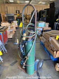 Acetylene Cart with Torch  
