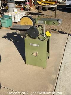 Central Machinery 6” Belt And 9” Disc Sander