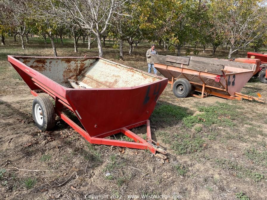 Online Auction of Farm Equipment; Tractor, Bulldozer, Implements in Colusa, CA